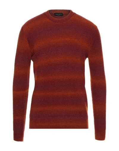 Roberto Collina Sweaters In Red