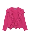 L:ú L:ú By Miss Grant Kids' Sweaters In Pink