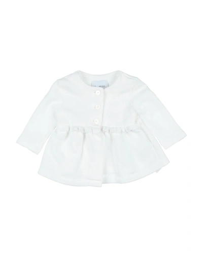 Le Petit Coco Kids' Cardigans In White