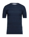 Manuel Ritz Sweaters In Blue