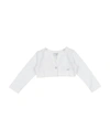 Monnalisa Kids' Wrap Cardigans In White
