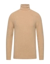 Roberto Collina Turtlenecks In Camel