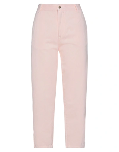 Merci .., Woman Pants Pink Size 6 Cotton