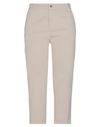 Merci .., Woman Pants Beige Size 10 Cotton