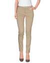 Merci .., Woman Pants Military Green Size 10 Cotton, Elastane