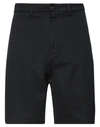 Department Five Department 5 Man Shorts & Bermuda Shorts Black Size 30 Cotton, Elastane