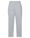 Merci .., Woman Pants Beige Size 8 Polyester, Viscose, Elastane In Grey