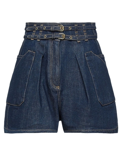 Philosophy Di Lorenzo Serafini Denim Shorts In Blue