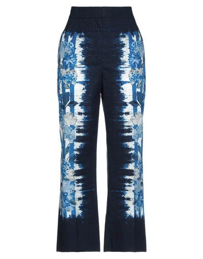 Alberta Ferretti Pants In Blue