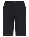Ben Sherman Man Shorts & Bermuda Shorts Black Size 33 Cotton, Elastane