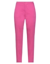Barba Napoli Woman Pants Fuchsia Size 8 Cotton, Elastane In Pink