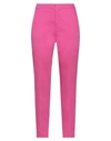 Barba Napoli Woman Pants Fuchsia Size 6 Cotton, Elastane In Pink