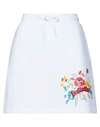 Love Moschino Mini Skirts In White