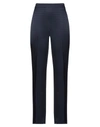 Karl Lagerfeld Woman Pants Midnight Blue Size 4 Acetate, Viscose In Blue
