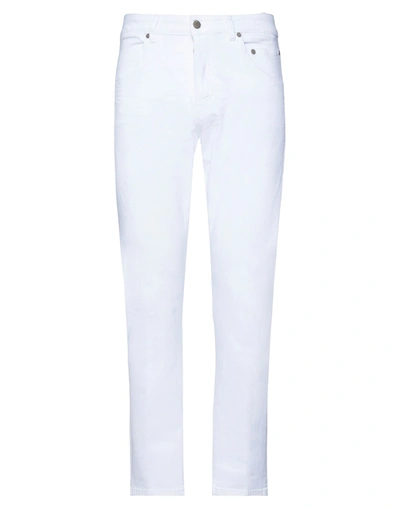 BRIAN DALES BRIAN DALES MAN JEANS WHITE SIZE 34 COTTON, ELASTANE,13672377KC 6