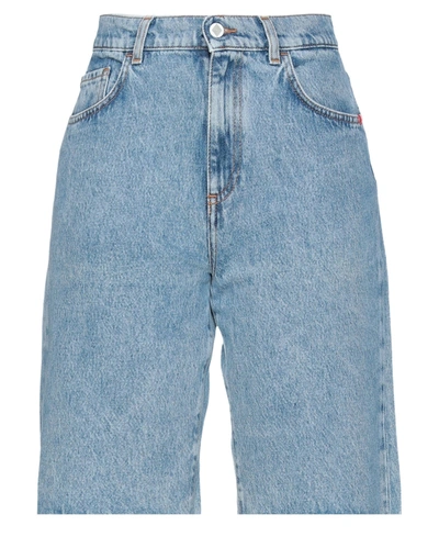 Amish Denim Shorts In Blue