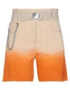 High Woman Shorts & Bermuda Shorts Beige Size 6 Cotton, Linen In Beige