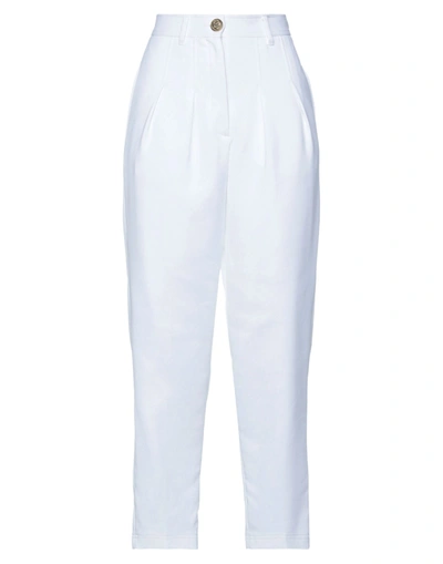 Red Valentino Pants In White