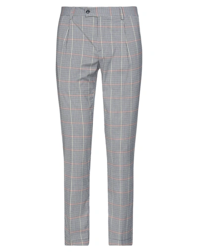 Grey Daniele Alessandrini Pants In Black