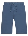 North Sails Man Shorts & Bermuda Shorts Slate Blue Size 28 Cotton, Elastane In Blue