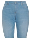 Roy Rogers Denim Shorts In Blue