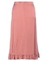 Semicouture Long Skirts In Pink
