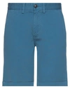 Sun 68 Man Shorts & Bermuda Shorts Deep Teal Size 33 Cotton, Elastane In Green