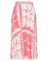 Red Valentino Midi Skirts In Pink