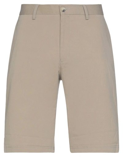 Ben Sherman Man Shorts & Bermuda Shorts Dove Grey Size 34 Cotton, Elastane