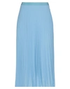 Patrizia Pepe Midi Skirts In Sky Blue