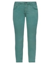 CYCLE CYCLE WOMAN CROPPED PANTS DEEP JADE SIZE 27 LYOCELL, COTTON, ELASTANE,36842567SP 6