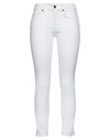 DONDUP DONDUP WOMAN JEANS WHITE SIZE 28 COTTON, ELASTANE,13642267RI 3