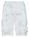 Dolce & Gabbana Man Shorts & Bermuda Shorts White Size 40 Cotton, Viscose, Polyurethane In White