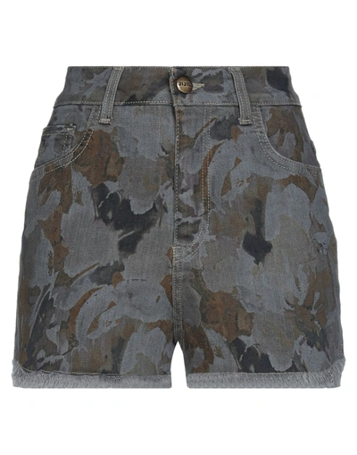 Jijil Denim Shorts In Grey