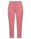 Care Label Cropped Pants In Pink