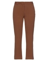 Circolo 1901 Cropped Pants In Brown