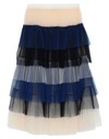 Elisabetta Franchi Midi Skirts In Blue