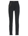 ELISABETTA FRANCHI ELISABETTA FRANCHI WOMAN DENIM PANTS BLACK SIZE 26 COTTON, ELASTOMULTIESTER, ELASTANE,13673981WS 7