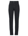 Mother Mid Rise Dazzler Crop In Deep End In Black