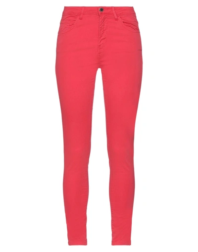 Yes Zee By Essenza Pants In Red