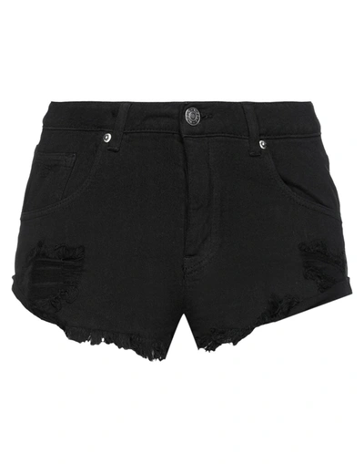 Vicolo Denim Shorts In Black