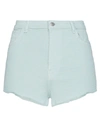 Kontatto Denim Shorts In Green
