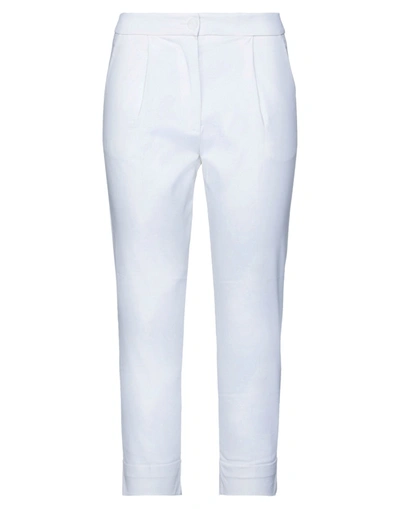 Alpha Studio Pants In White