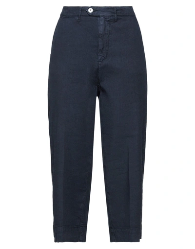 0/zero Construction Cropped Pants In Dark Blue