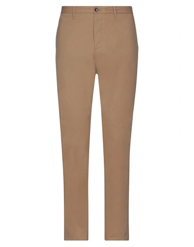 Nine:inthe:morning Nine In The Morning Man Pants Camel Size 36 Cotton, Elastane In Beige