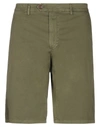 Seventy Sergio Tegon Shorts & Bermuda Shorts In Military Green