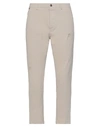 Messagerie Man Pants Beige Size 32 Cotton, Elastane