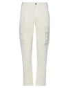 Grey Daniele Alessandrini Pants In White