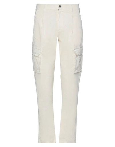 Grey Daniele Alessandrini Pants In White