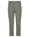 Grey Daniele Alessandrini Pants In Military Green